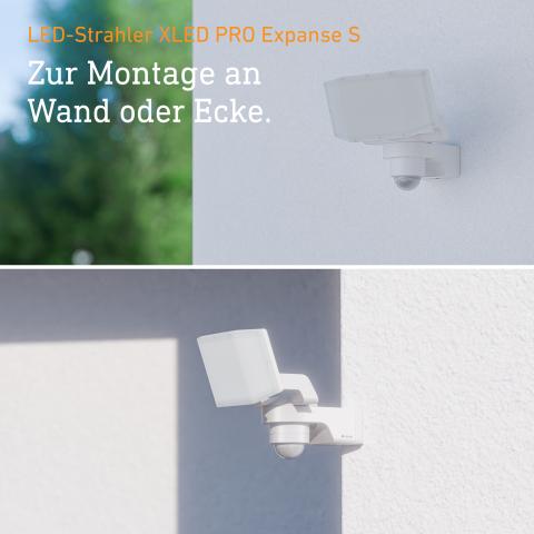 STEINEL XLED PRO Expanse S con rilevatore di movimento - bianco